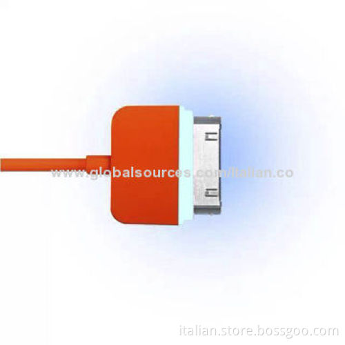LED light USB cable for iPhone 4New